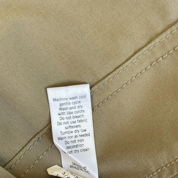 Athleta Everyday Skort Skirt Tan Size 12T - Picture 11 of 13